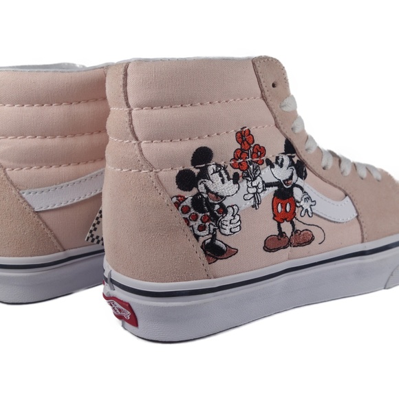 VANS x Disney SK8-Hi "Mickey & Minnie" (Pink) - Picture 4 of 6